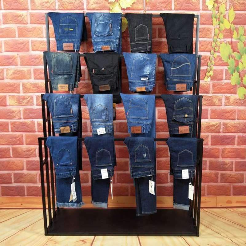 裤子男士展示架服装店陈列中岛货架店铺放裤展架服装展示架
