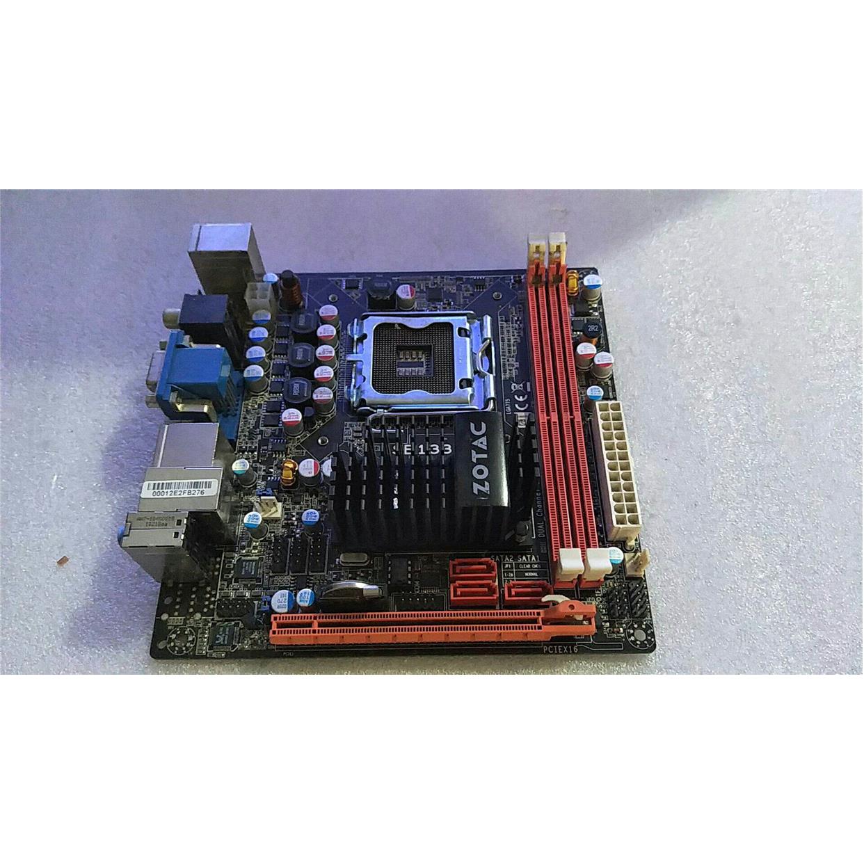 索泰MiniCooI 9400 DDR2内存 775接口 全固态集成 17*17迷你小板