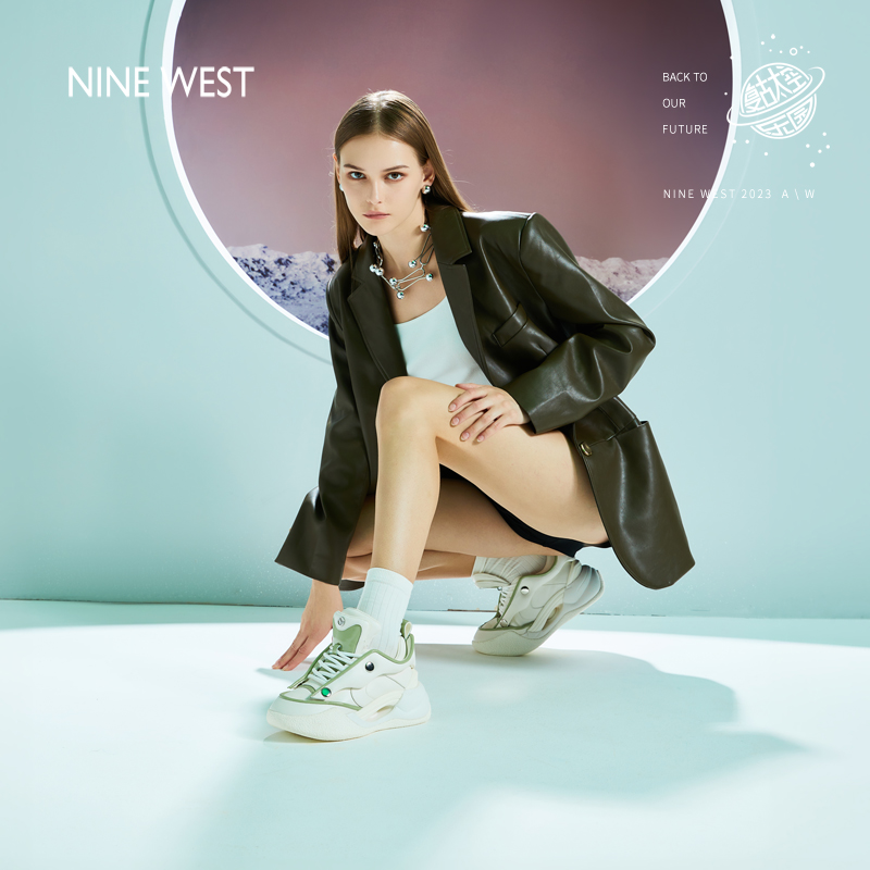 Nine West/玖熙撞色层次感