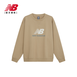 New Balance NB官方24新男女同款百搭运动休闲套头卫衣AMT41356