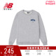 New Balance NB官方正品男女同款百搭舒适运动休闲卫衣5CC44343