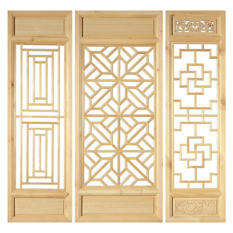 仿古门窗实木花格做旧窗户实木窗户定制门窗民宿老式门窗古建隔断