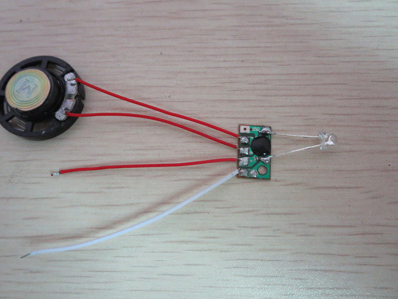 声音语音芯片火车音乐cob闪灯长响电子玩具元件芯片