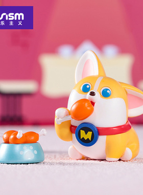 玩乐主义 飞狗moco柯基盲盒职业体验玩偶玩具柴犬公仔动物摆件狗