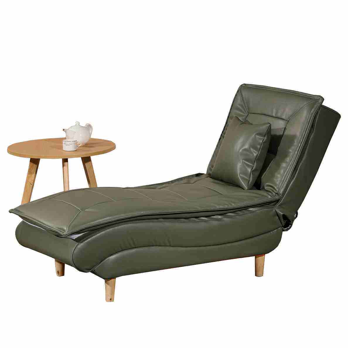 乐慕家懒人沙发躺椅单人贵妃小户型客厅休闲折叠多功能午休沙发床