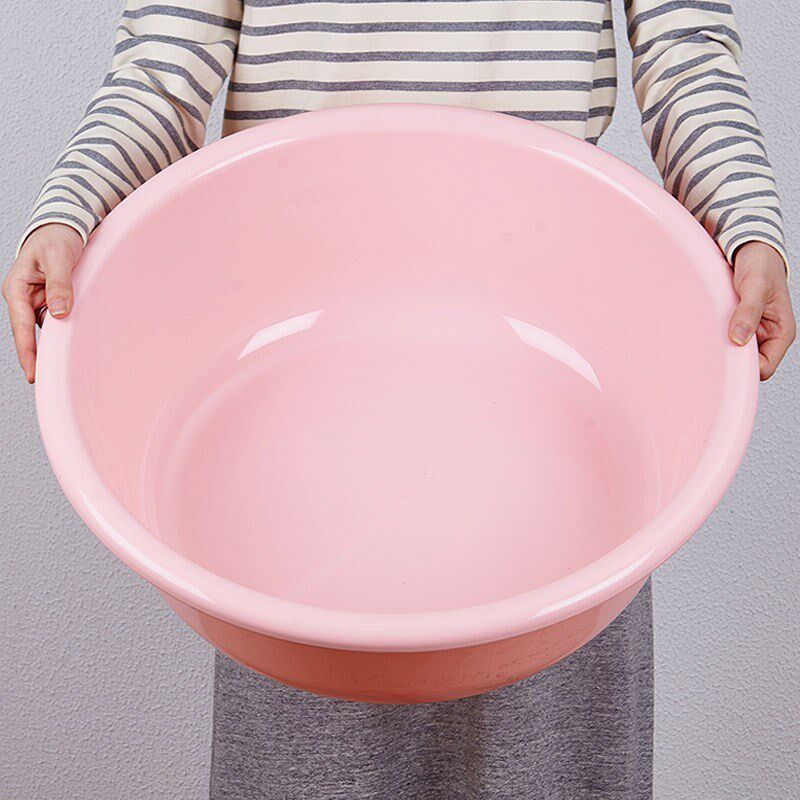 大盆洗衣服大号洗澡圆形脸盆家用婴儿宝宝浴盆洗脚盆洗脸盆洗衣盆
