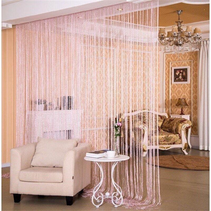 高端【丝风胶魔术贴】银带线帘门帘挂帘隔断帘q加密线帘背水帘奢