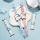适用applewatch9表带苹果S9手表iwatch8可爱S10凯蒂猫S8新款10卡通S7夏季女款7运动S6透气SE真皮高级6智能