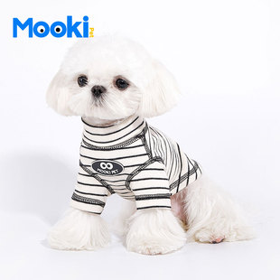 mookipet宠物衣服春秋马尔济斯比熊法斗猫咪狗狗衣服春装夏季薄款