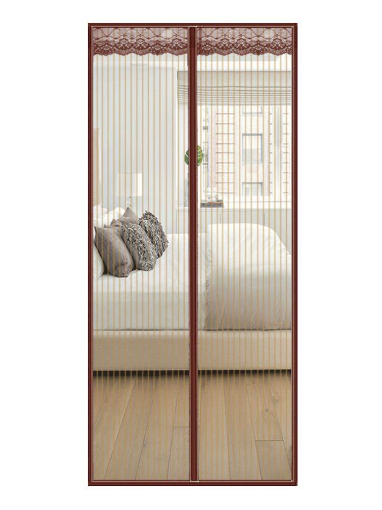 纱帘入户门防蚊加密纱窗透明防蚊虫防尘门帘夏季家用大门免打孔