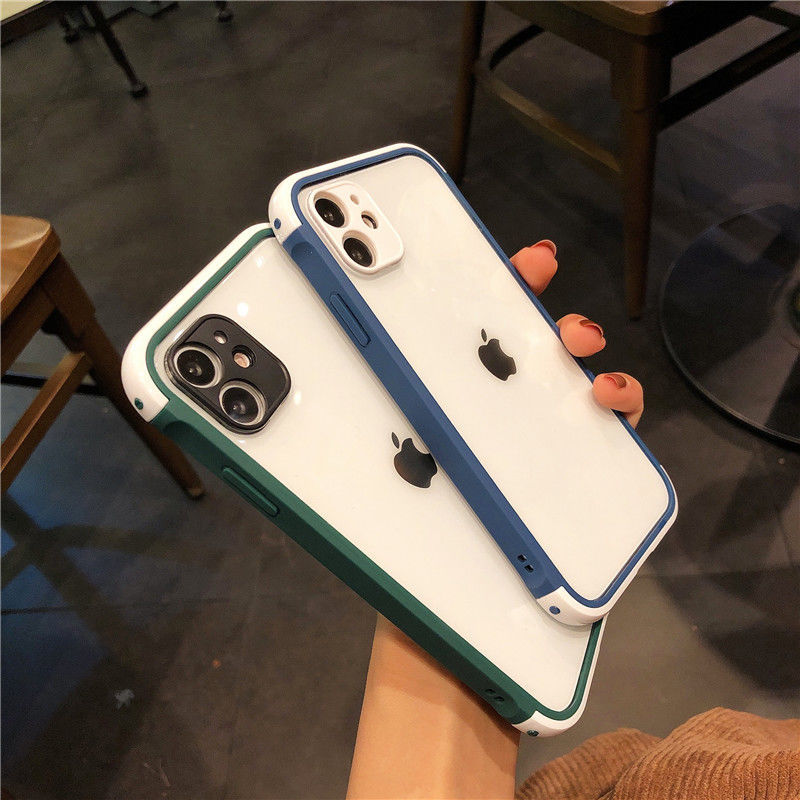拼色拆镜头iphone12苹果防摔手机壳