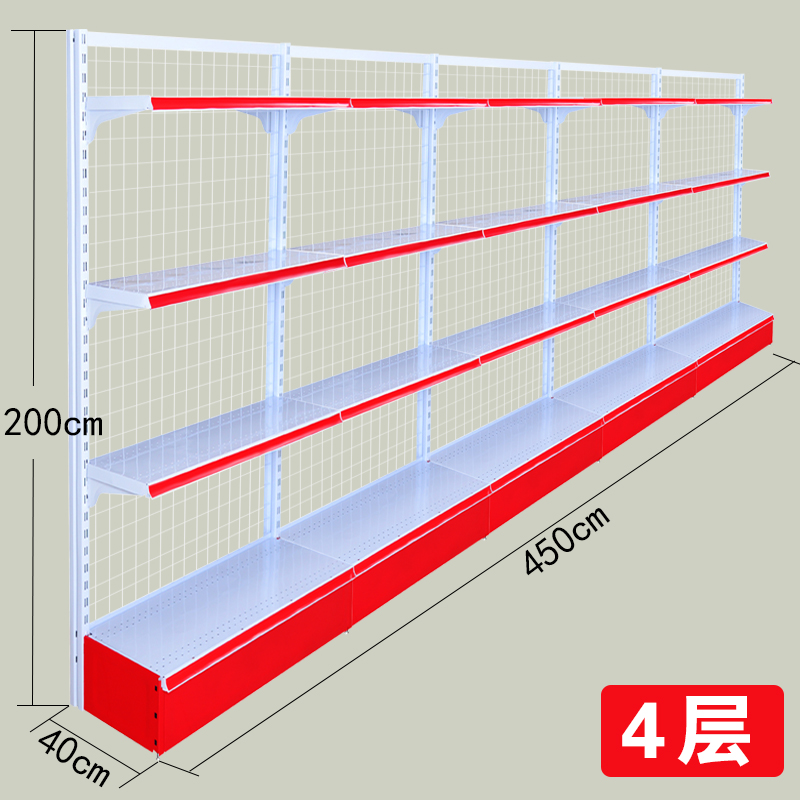 超市货架展示架便利店零食药店文具商店小卖部食品母婴置物架多层