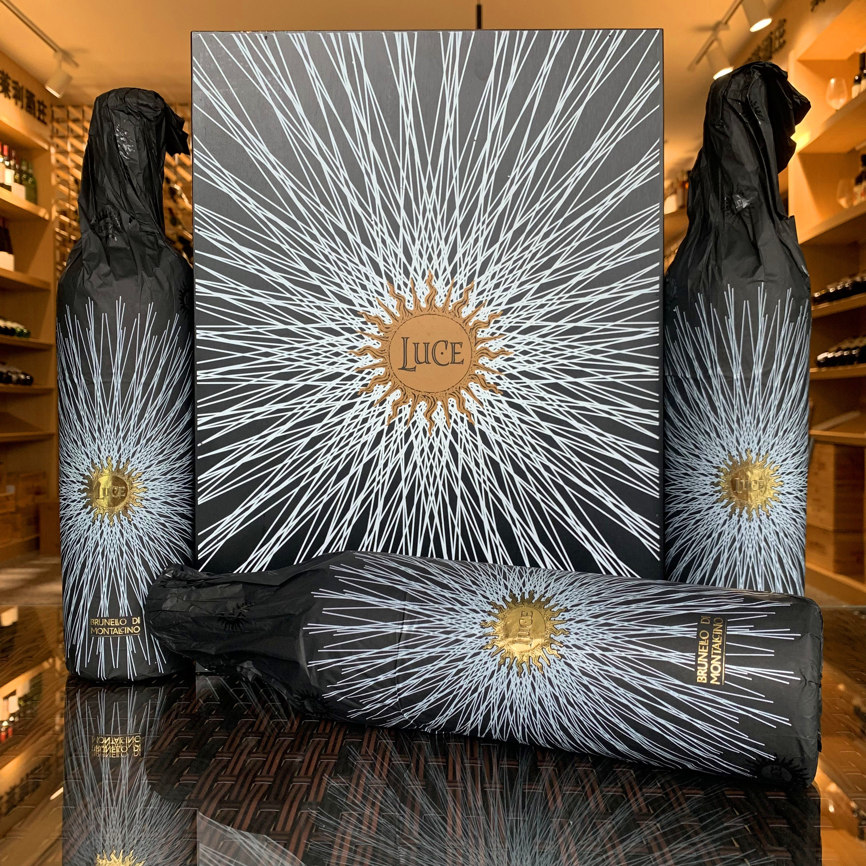 意大利名庄 托斯卡纳docg级luce露鹊 麓鹊酒庄布鲁奈罗干红葡萄酒