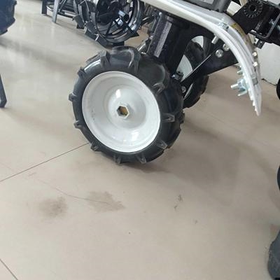 农具农用机械微耕机旋耕机小白龙微耕机2r3轴实心橡胶轮胎