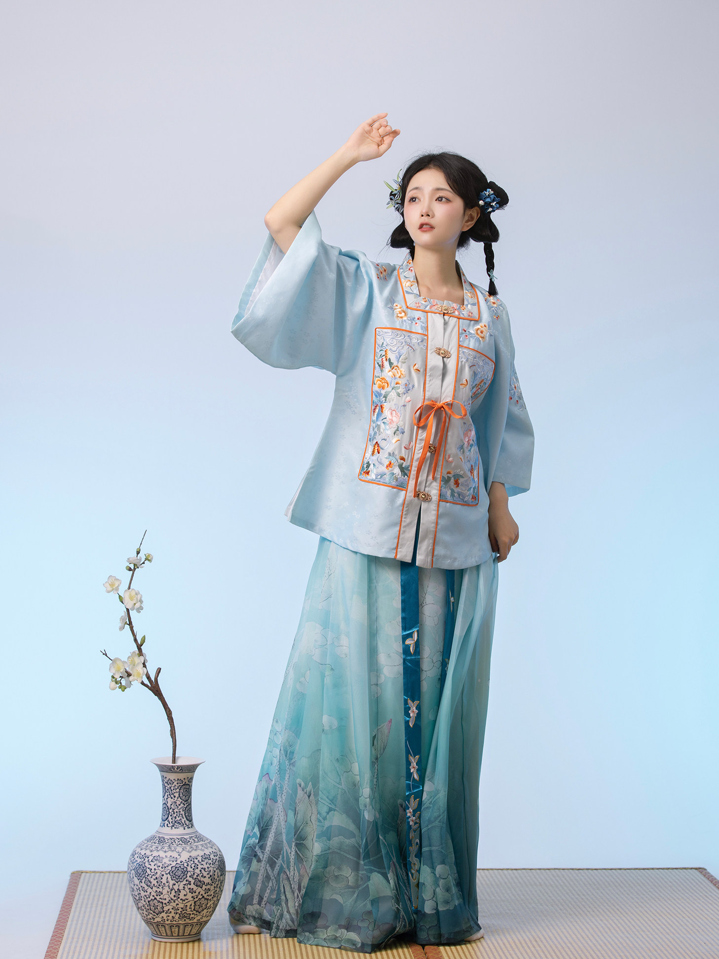 璟衣云裳【碧纨罗袖】端午节五毒补马面裙重工刺绣夏季明制汉服