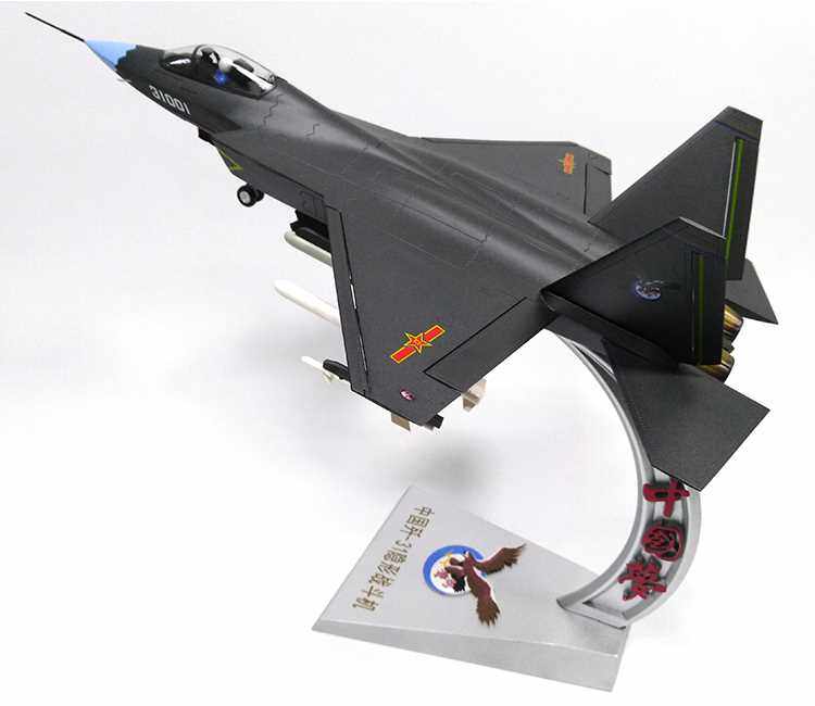 正品1:72/48/36/32歼31飞机模型仿真合金fc鹘鹰j31战斗机军事模型
