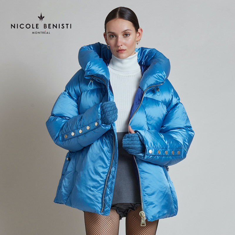 nicole benisti加拿大羽绒服女士冬季短款上衣70210256