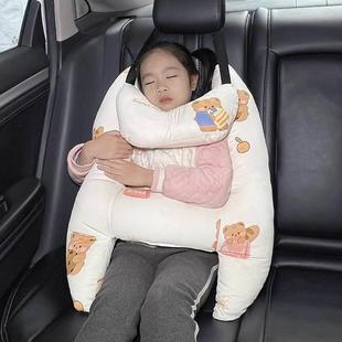 儿童汽车安全带防勒脖车用后排睡觉神器车上宝宝抱枕靠枕车载护肩
