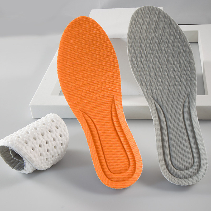 新品可裁剪踩屎感男女超软pu运动跑步减震软蓝球久站不累军训鞋垫