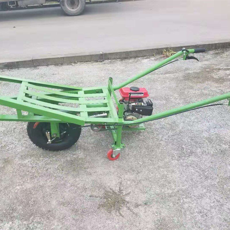 农用鸡公车山e地运输车双轮转运车手推车独轮车工地汽油机动车柴