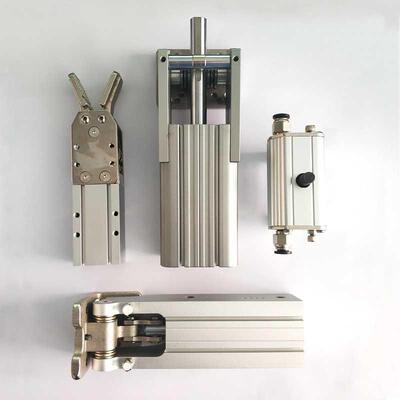 塑机机械手配件90度翻转气缸侧姿组气动水口夹具天行夹子爪旋组