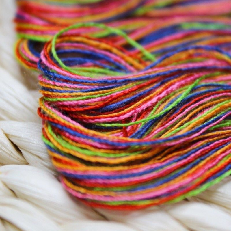 f五意d成人儿童创月编织s线端午节五彩线细线节iy新款丝线节日配