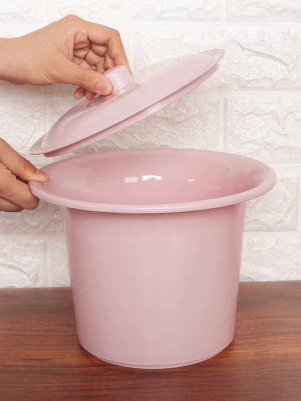 尿桶孕妇带盖小便夜壶家用卧室尿盆大人痰盂女士起夜防臭尿桶儿童