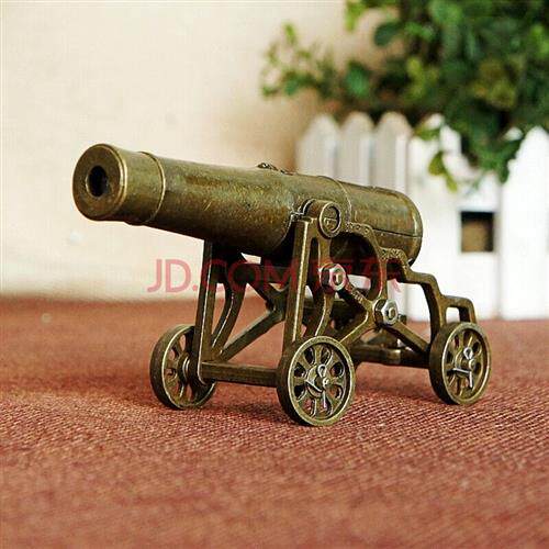 耀莎创意复古大炮炮台模型装饰品家居客厅装饰摆件送男友老爸生日
