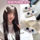 鞠婧祎同款小猫发夹超好看可爱小奶猫碎发刘海侧边夹2025新款夹子