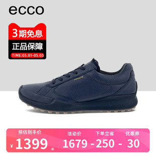 ECCO爱步2024新款时尚舒适高尔夫鞋简约防滑运动休闲鞋女鞋100573