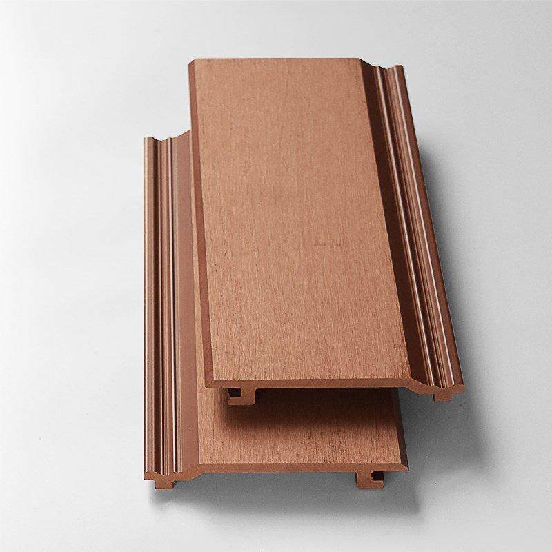2021pvc塑木外a墙新型户面防水挂板别墅塑料扣板木塑墙壁装饰材料
