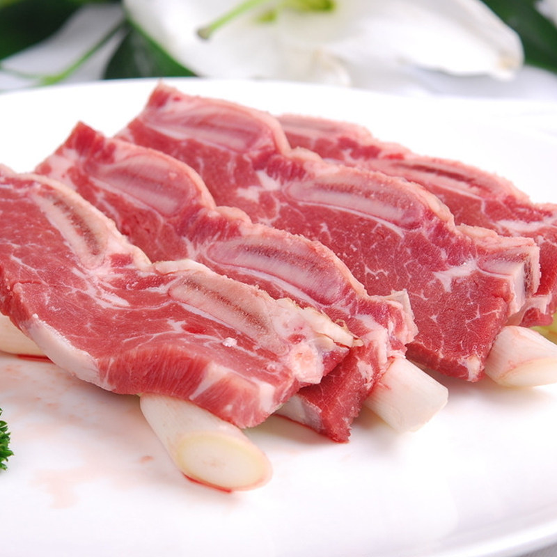 圣膳澳大利亚进口原切牛仔骨1200g带骨牛小排3片装牛骨牛扒
