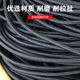 黑色尼龙绳捆绑绳篷布刹车广告绳绳子家用户外绳防晒编织绳抗老化