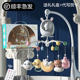 床头摇铃婴儿旋转0到6月新生儿满月礼物出生见面礼盒床铃宝宝玩具