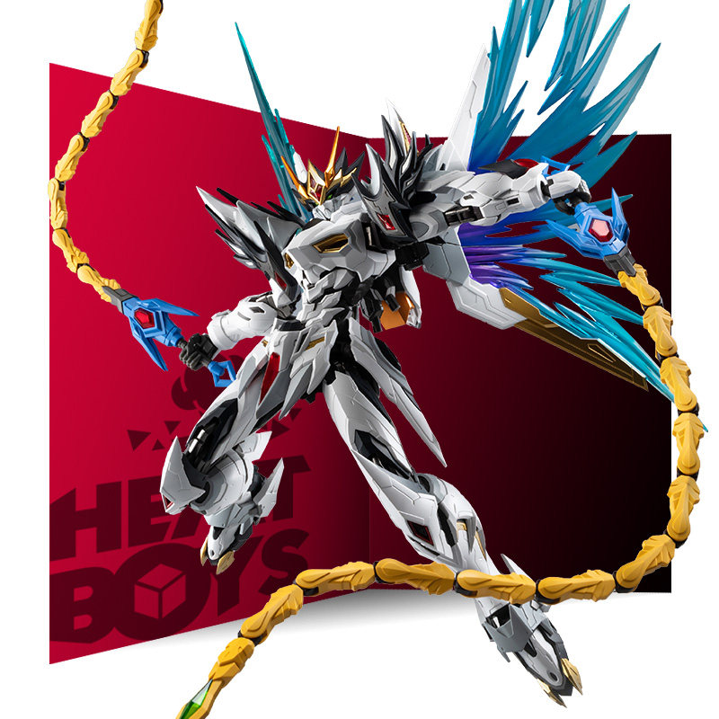 摩动核曹仁拼装摆件变形玩具机甲模玩可动国创玩具模型mnp-xh02