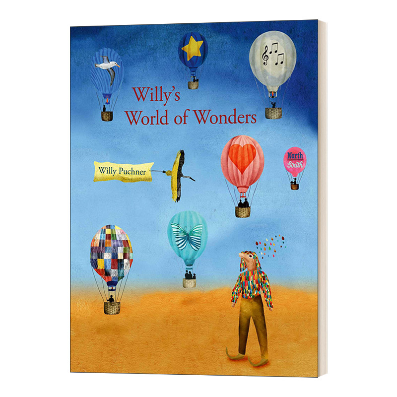 英文原版 精装 Willy'S World Of Wonders 威利的奇迹世界 精品绘本 儿童天马行空想象力 英文版 进口英语原版书籍