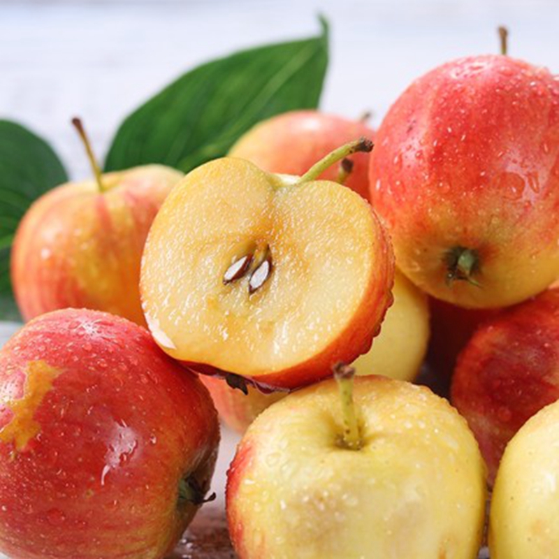 东北特产大沙果k9应季水果新鲜当季海棠果酸甜红123小苹果5斤整箱