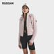 【2024新品】RUDSAK CASSA 女式短款浅色羽绒连帽短款飞行员夹克