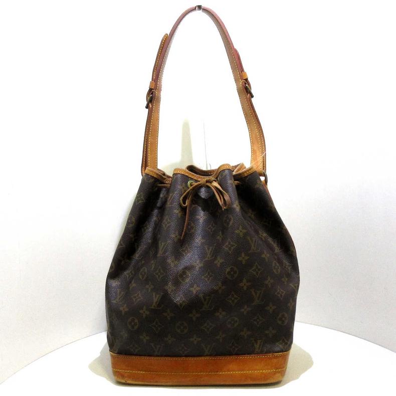中古lv路易威登8新noe水桶包老花brandear