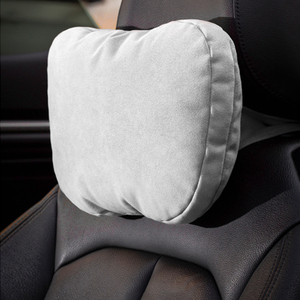 奔驰汽车头枕s级适用于迈巴赫x原厂护枕 通用护颈枕麂皮翻毛皮定