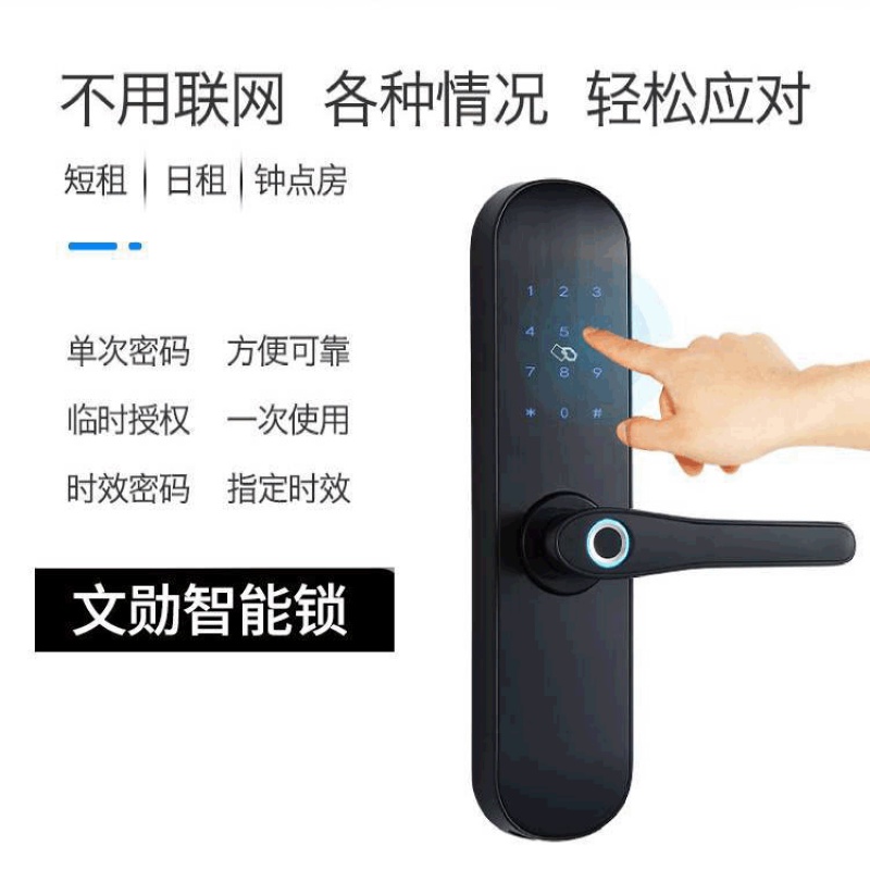 ttlock指纹锁密码锁 家用公寓木门智能门锁 全自动远程蓝牙指纹锁|ruв категории основы строительных материалов, бытовой техники, замок, электронный замок - от Buy2taobao.com для оказания профессиональной услуги покупки агента Taobao