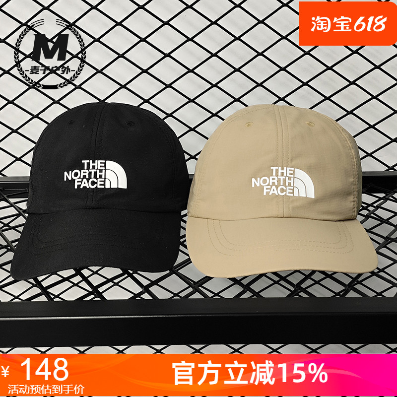 TheNorthFace北面帽子男女帽24春夏新款户外休闲运动帽鸭舌帽5FXL