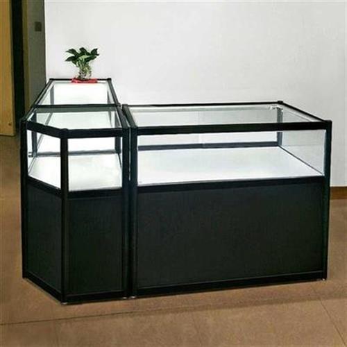 玻璃柜台首饰品柜展柜货架陈列柜产f品展示架精品柜珠宝柜台展示