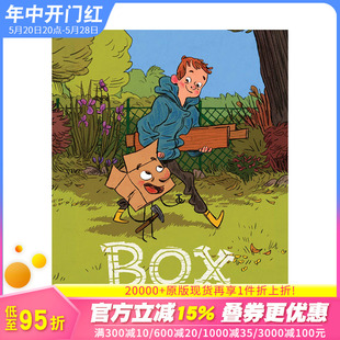 【预售】英文原版 盒子(弟1部) Box  艺术插画绘本图像小说 少儿漫画 会说话的盒子 奇幻趣味故事 6岁以上 儿童英语进口图书