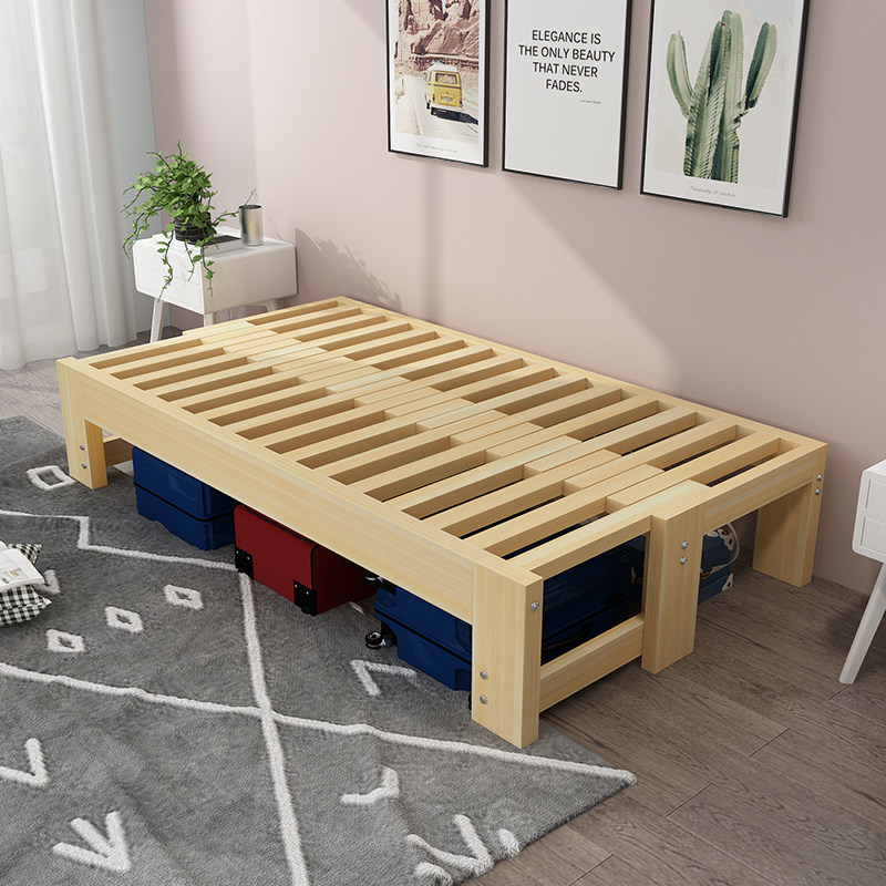 包邮新品实木简约推拉沙发床多功能伸缩床小户型坐卧两用抽拉沙发