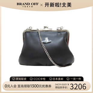 中古Vivienne Westwood女包S级99新GRANNY clasp斜挎包BRANDOFF