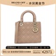 中古DIOR迪奥女包A级95新lady dior medium戴妃包手提包BRANDOFF