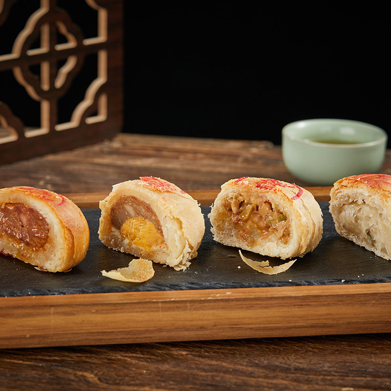 榨菜鲜肉月饼