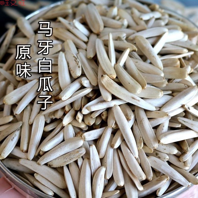 马牙瓜子新货新疆阿克苏马牙白瓜子散装细长白皮瓜子牙签瓜子籽