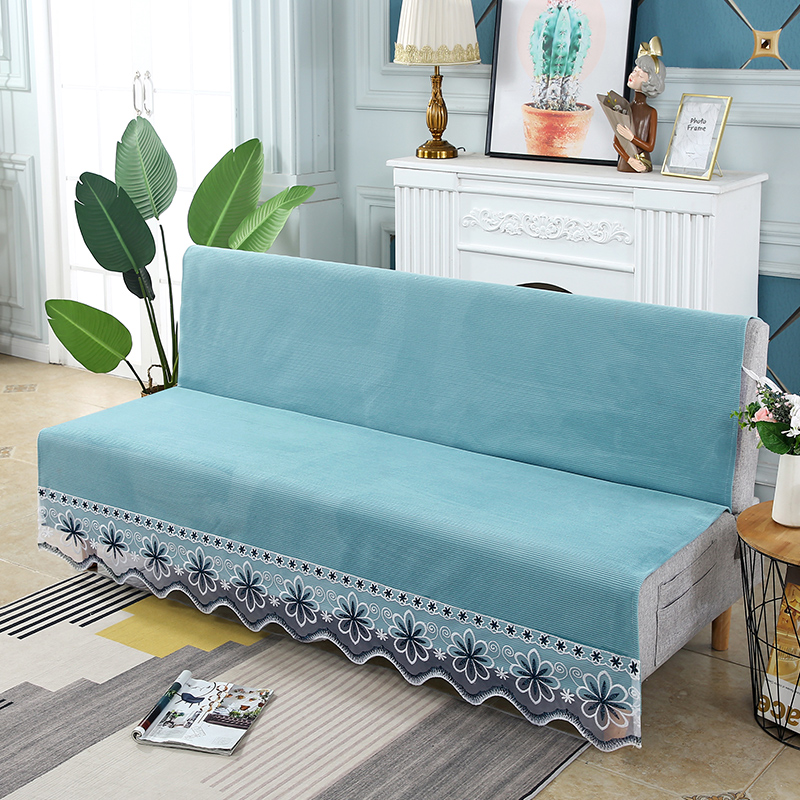 沙发垫四季通用防滑简易折叠沙发床套罩布艺盖巾出租房简易沙发套